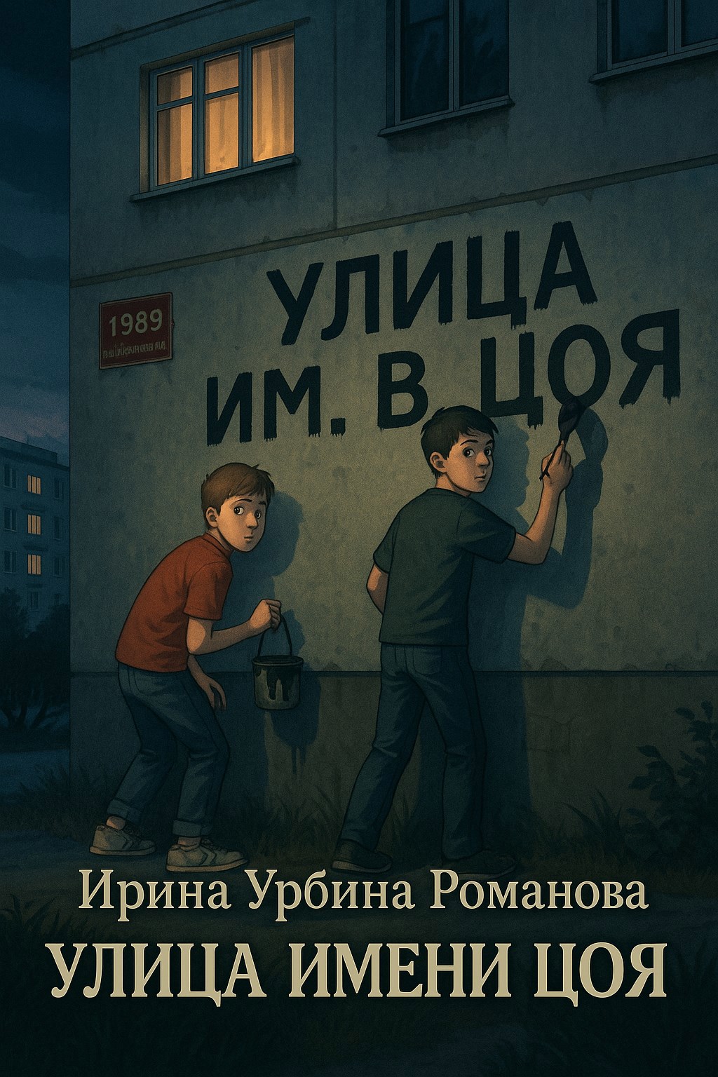 Обложка произведения Улица имени Цоя