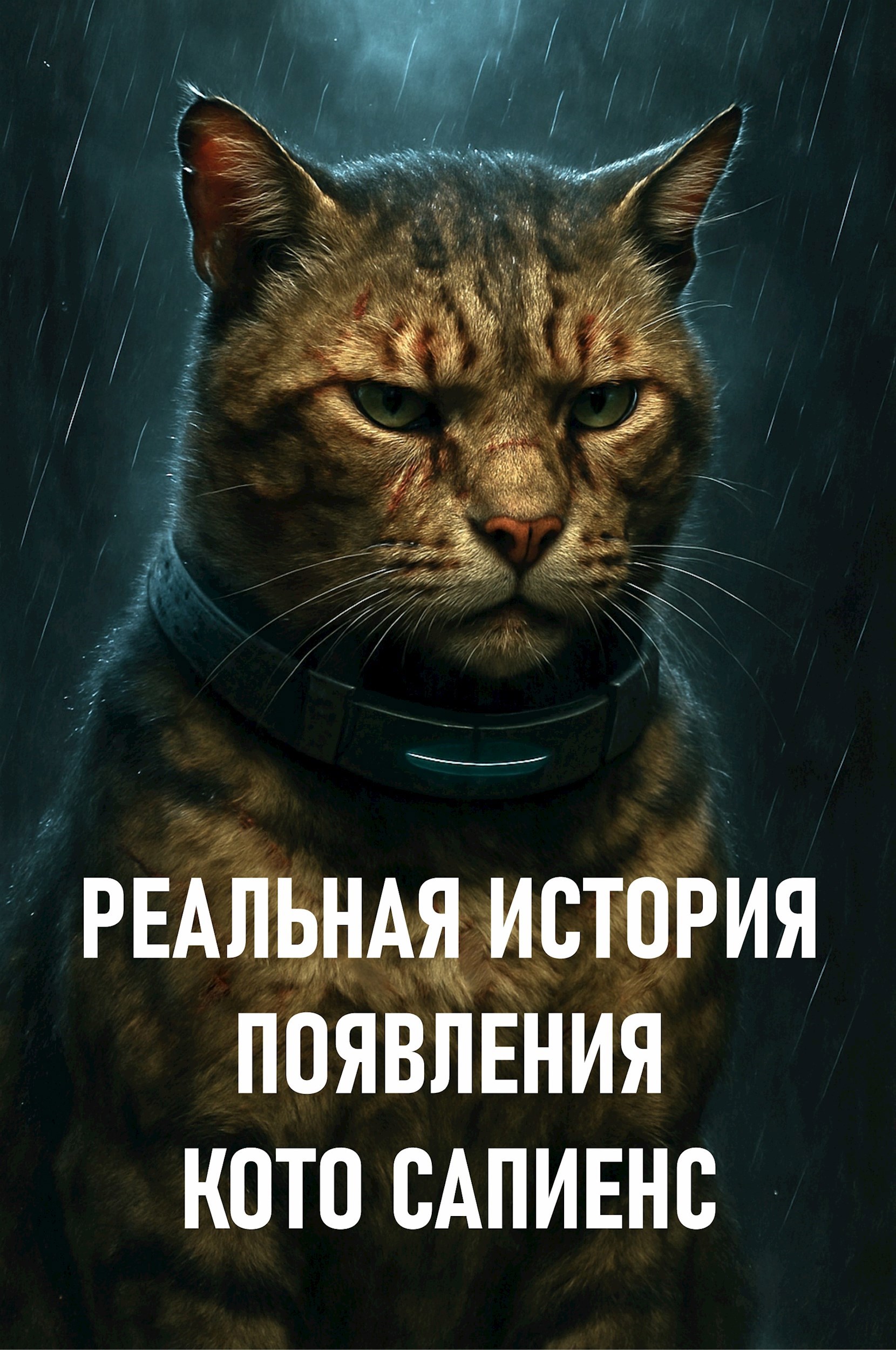 Обложка произведения Реальная история появления Кото Сапиенс