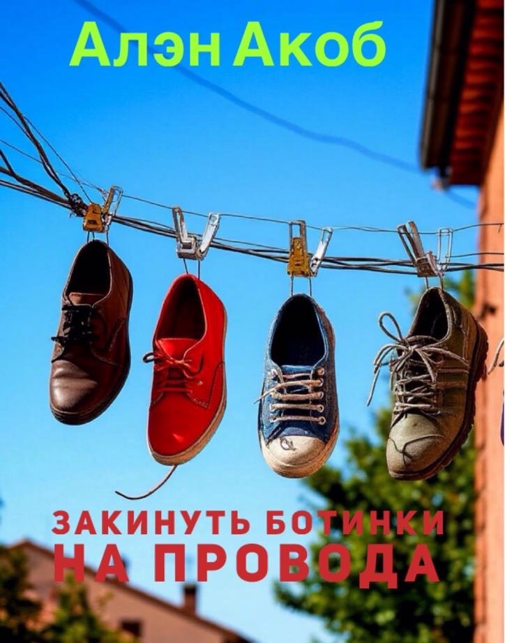 Обложка произведения Закинуть ботинки на провода