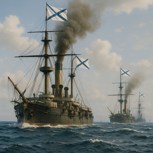 Обложка произведения Альтернативная история броненосца. Или иная история броненосца "Адмирал Ушаков"