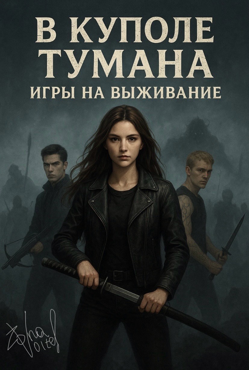 Обложка произведения В куполе тумана. Игра на выживание