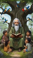 Обложка произведения Искра для седой бороды: Притча про Элиару