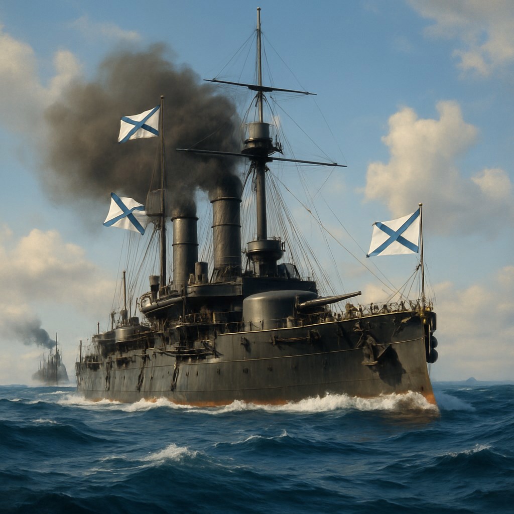 Обложка произведения К вопросу, о количестве восьмидюймовых морских пушек длиной 45 калибров, в Российской империи