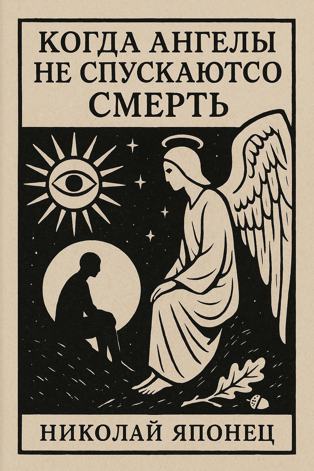 Обложка произведения Когда ангелы не спускаются. СМЕРТЬ