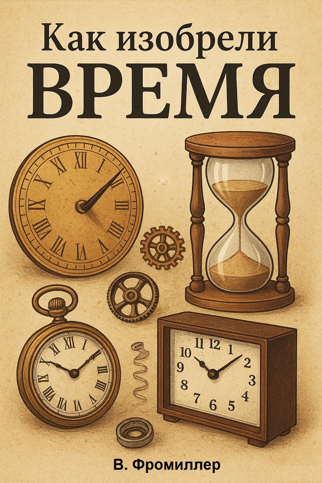 Обложка произведения Как изобрели время