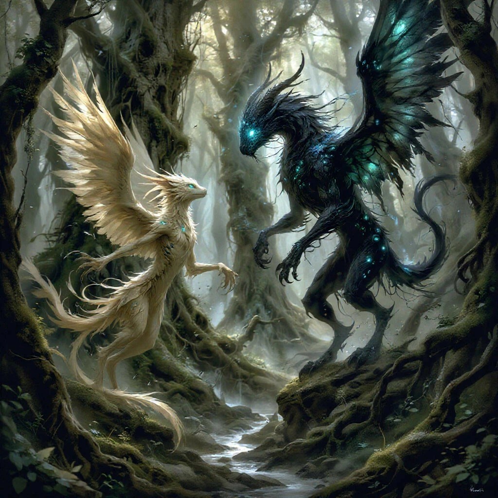 Обложка произведения Тени леса