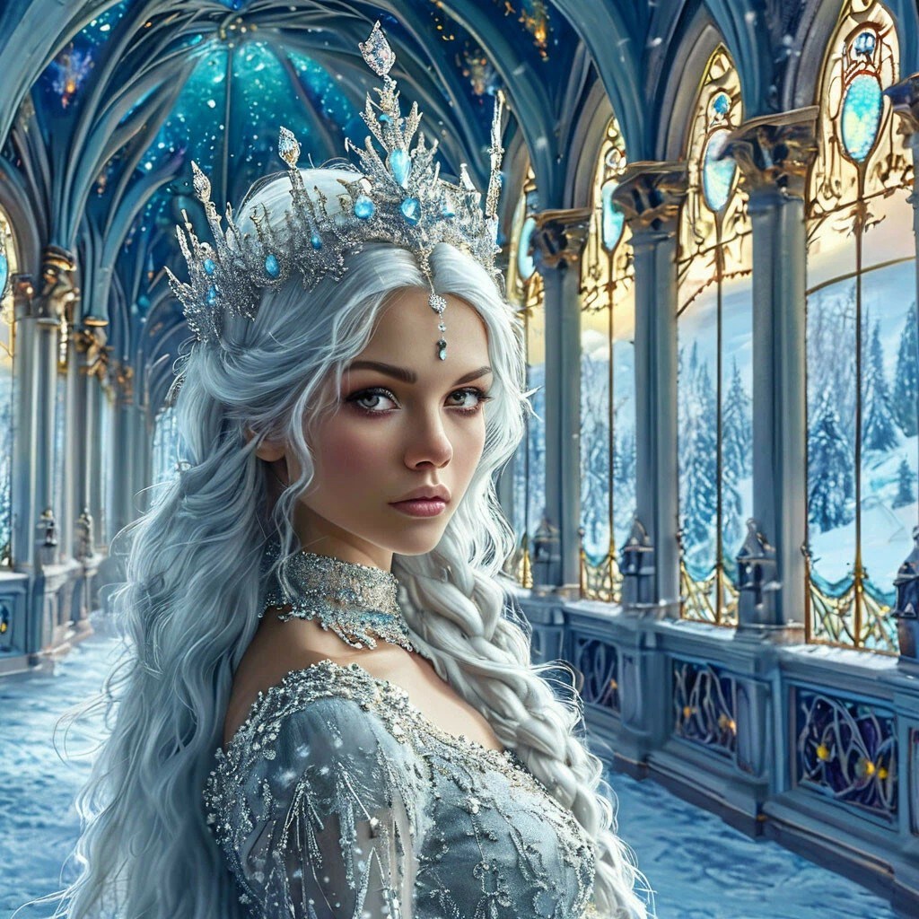 Обложка произведения Ледяная принцесса и огненный рыцарь