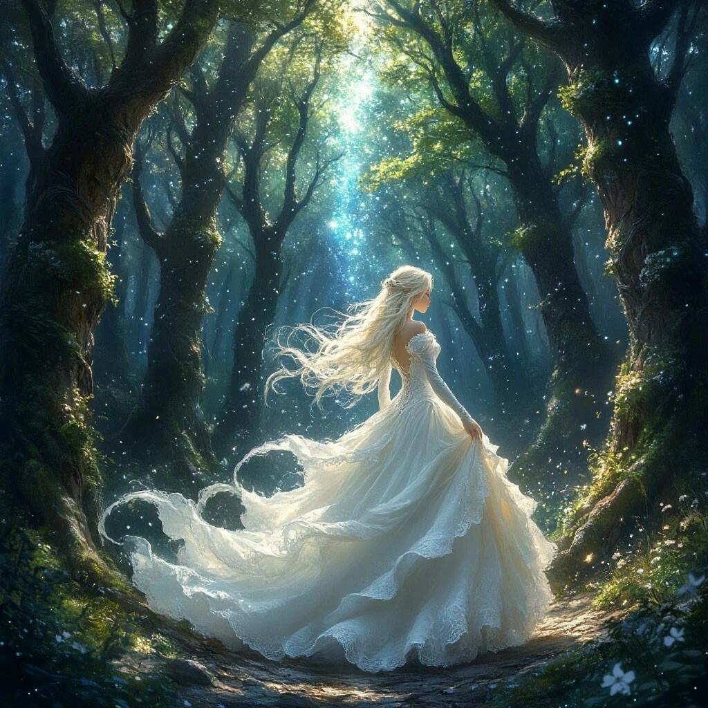 Обложка произведения Последняя Хранительница Светлых Древ