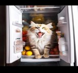 Обложка произведения Кошка - обжорка.