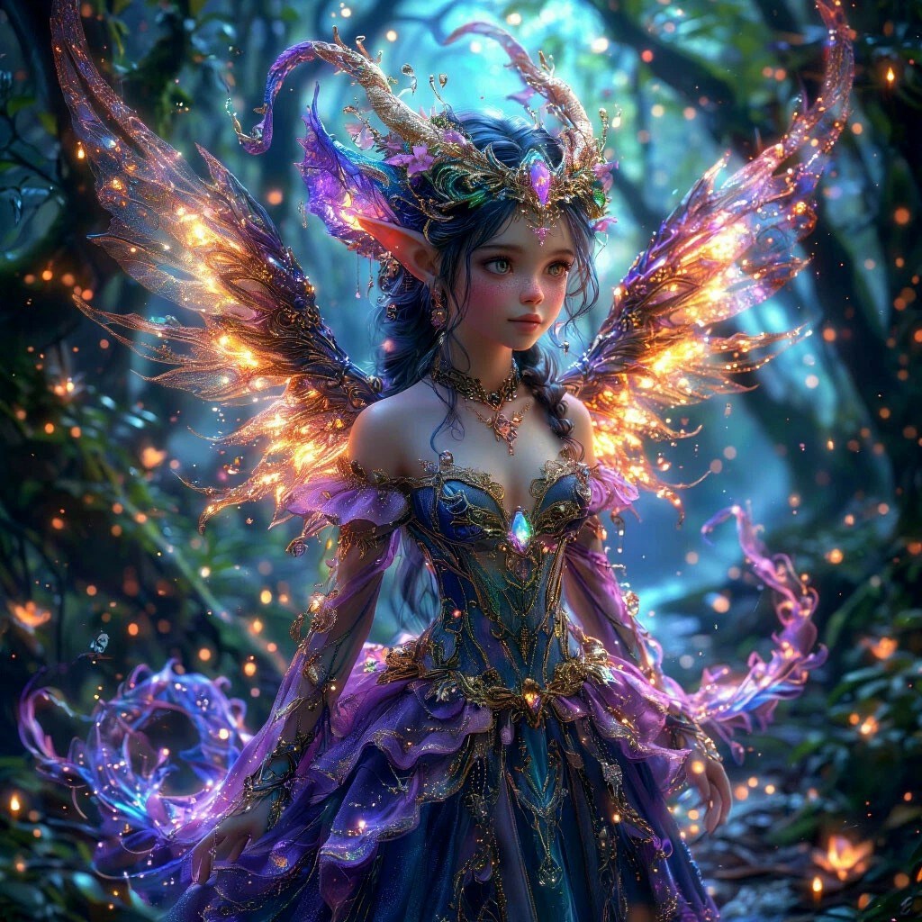 Обложка произведения Королева Сумеречного Леса