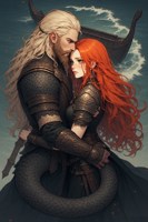 Обложка произведения Викинг и кельтская пленница