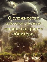 Обложка произведения Удравший с апокалипсиса. О сложности засолки лесных грибов на орбите Юпитера