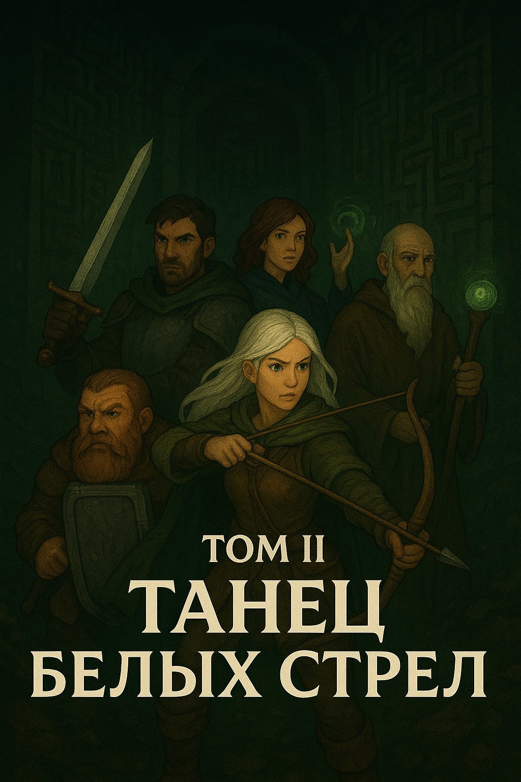 Обложка произведения Танец белых стрел Том 2