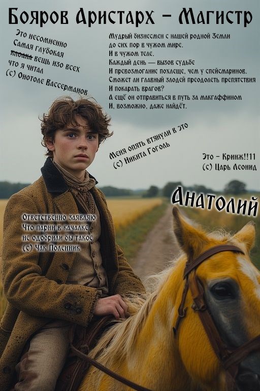 Обложка произведения Бояров Аристарх - Магистр