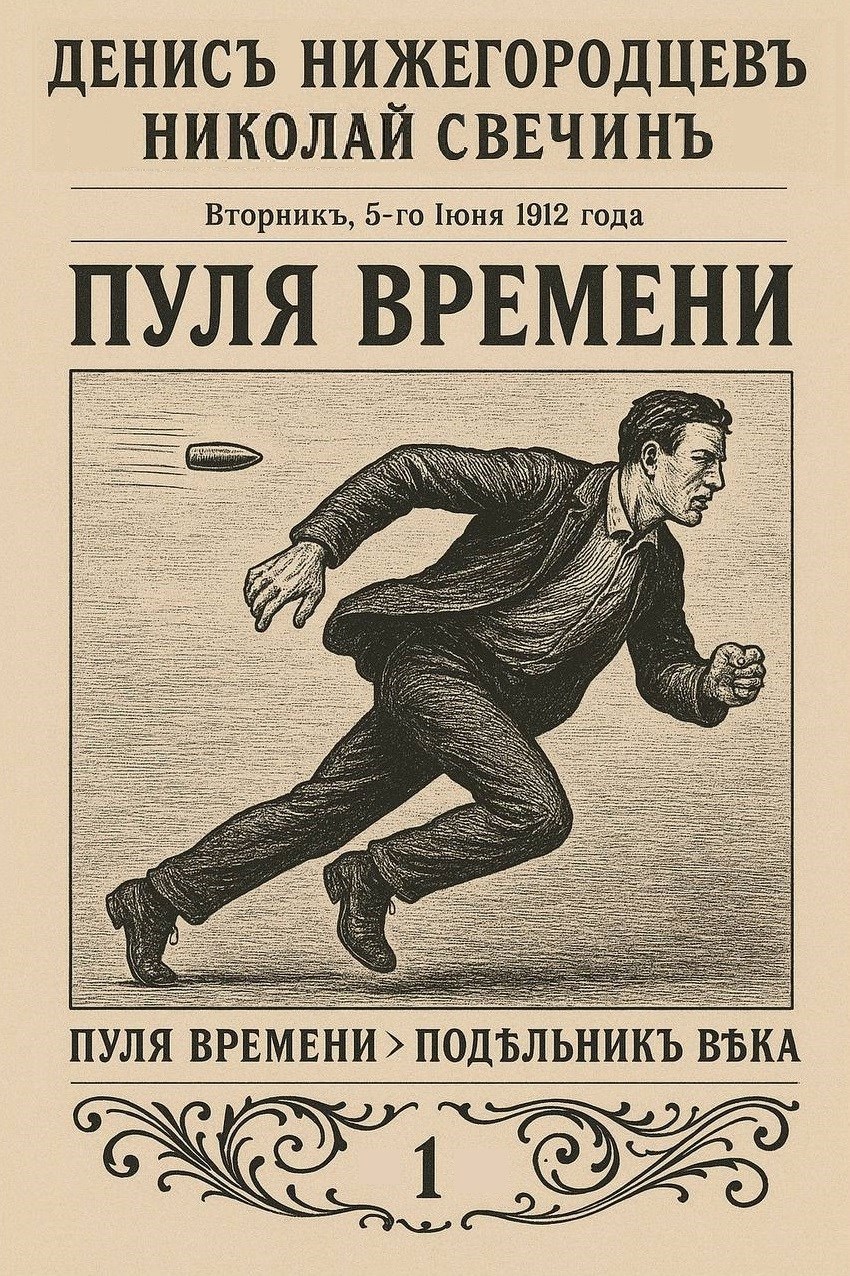 Обложка произведения Пуля времени