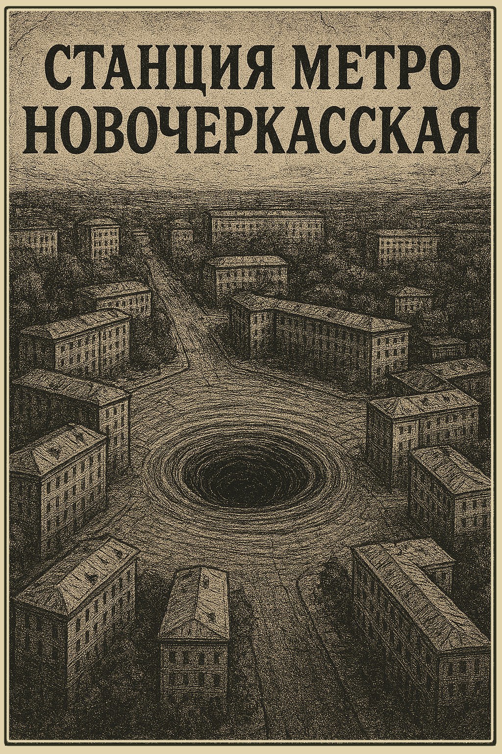 Обложка произведения Станция метро Новочеркасская