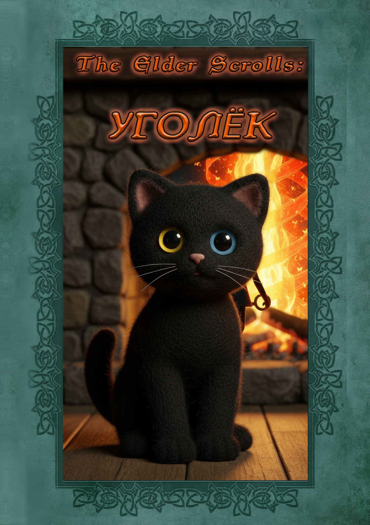Обложка произведения The Elder Scrolls: Уголёк