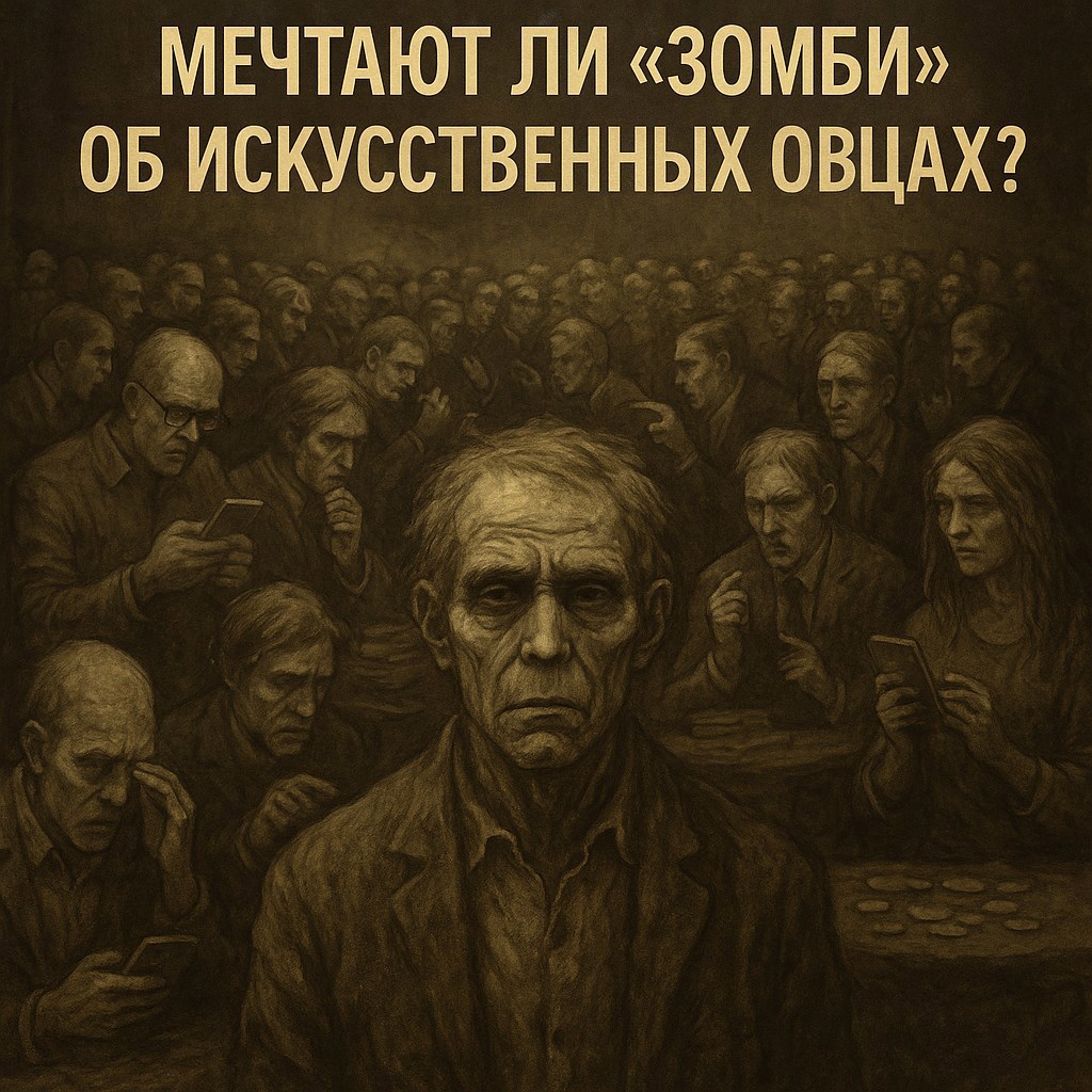 Обложка произведения Мечтают ли "зомби" об искусственных овцах?