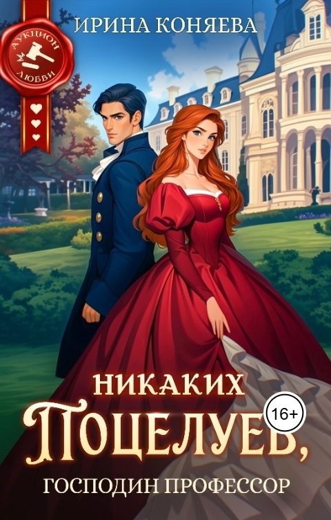 Обложка произведения Никаких поцелуев, господин профессор!