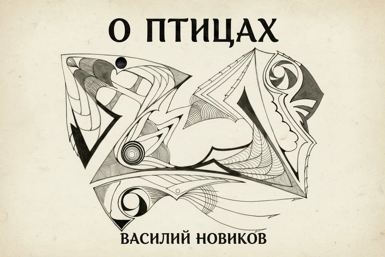 Обложка произведения о птицах