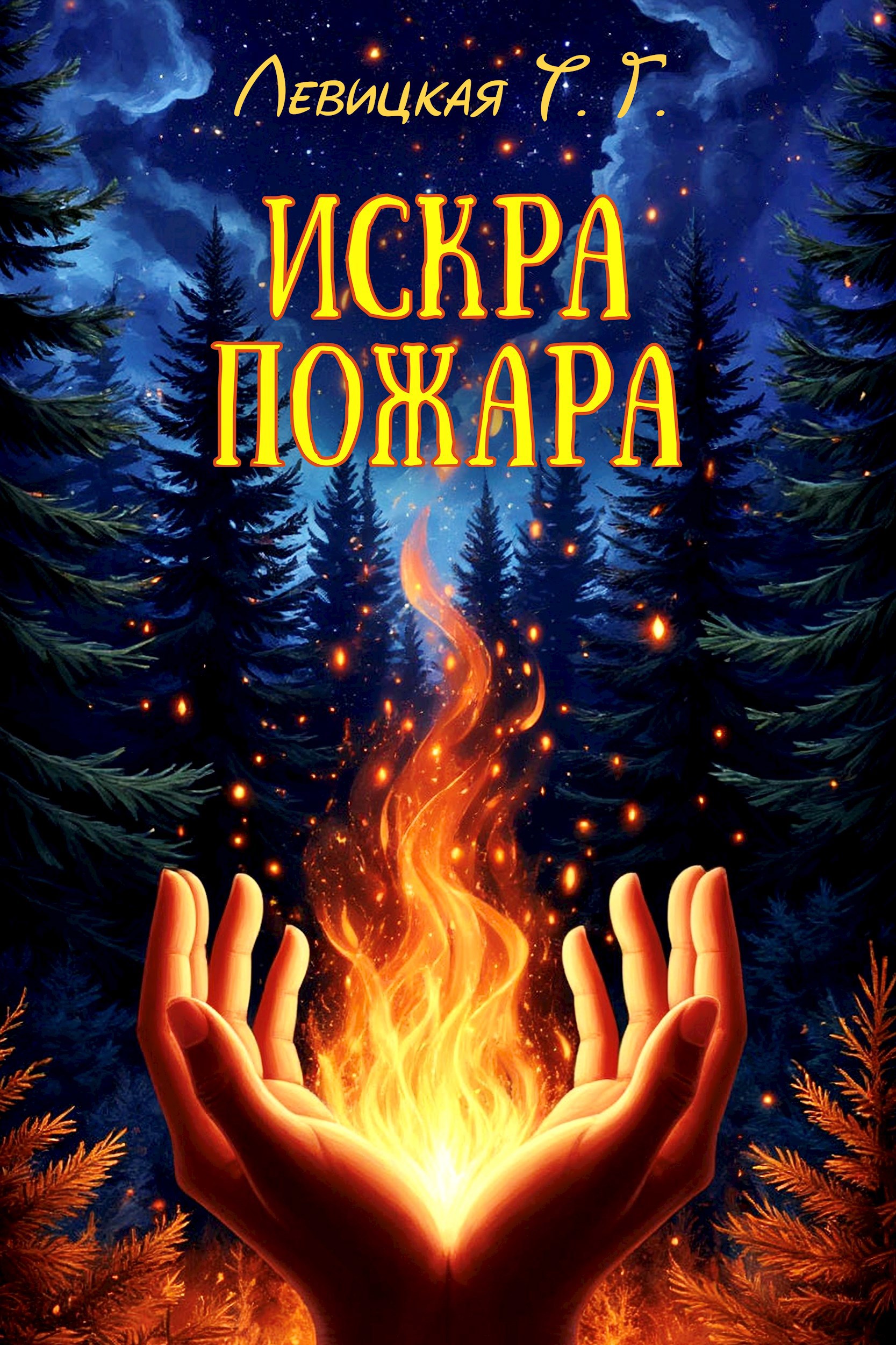 Обложка произведения Искра пожара