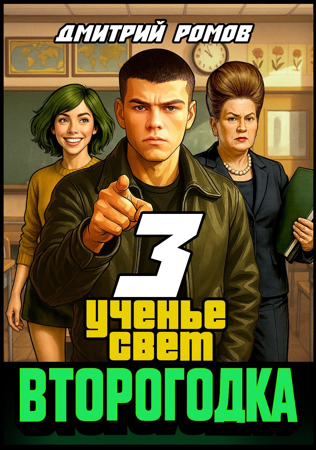 Обложка произведения Второгодка. Книга 3. Ученье свет