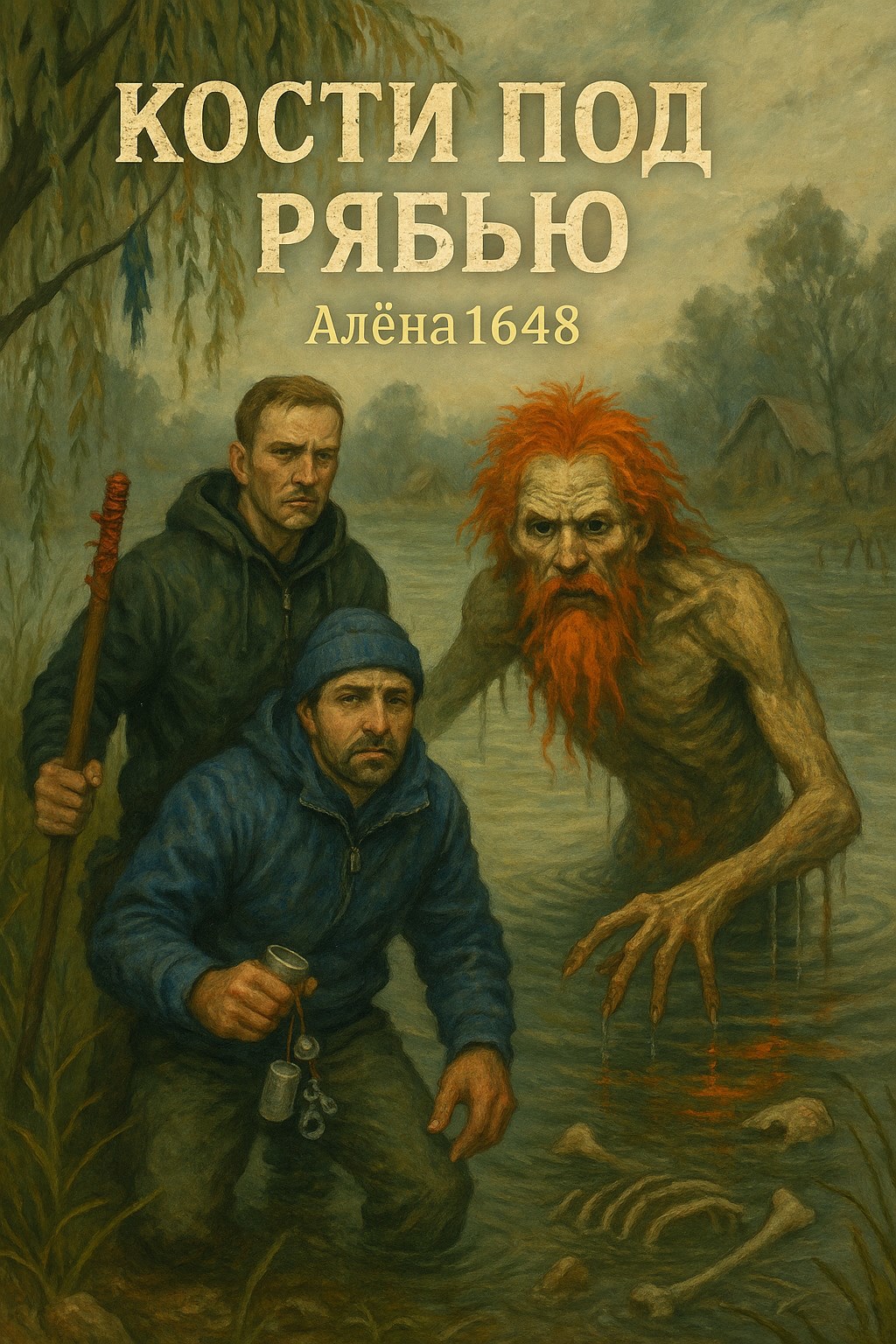 Обложка произведения Кости под рябью