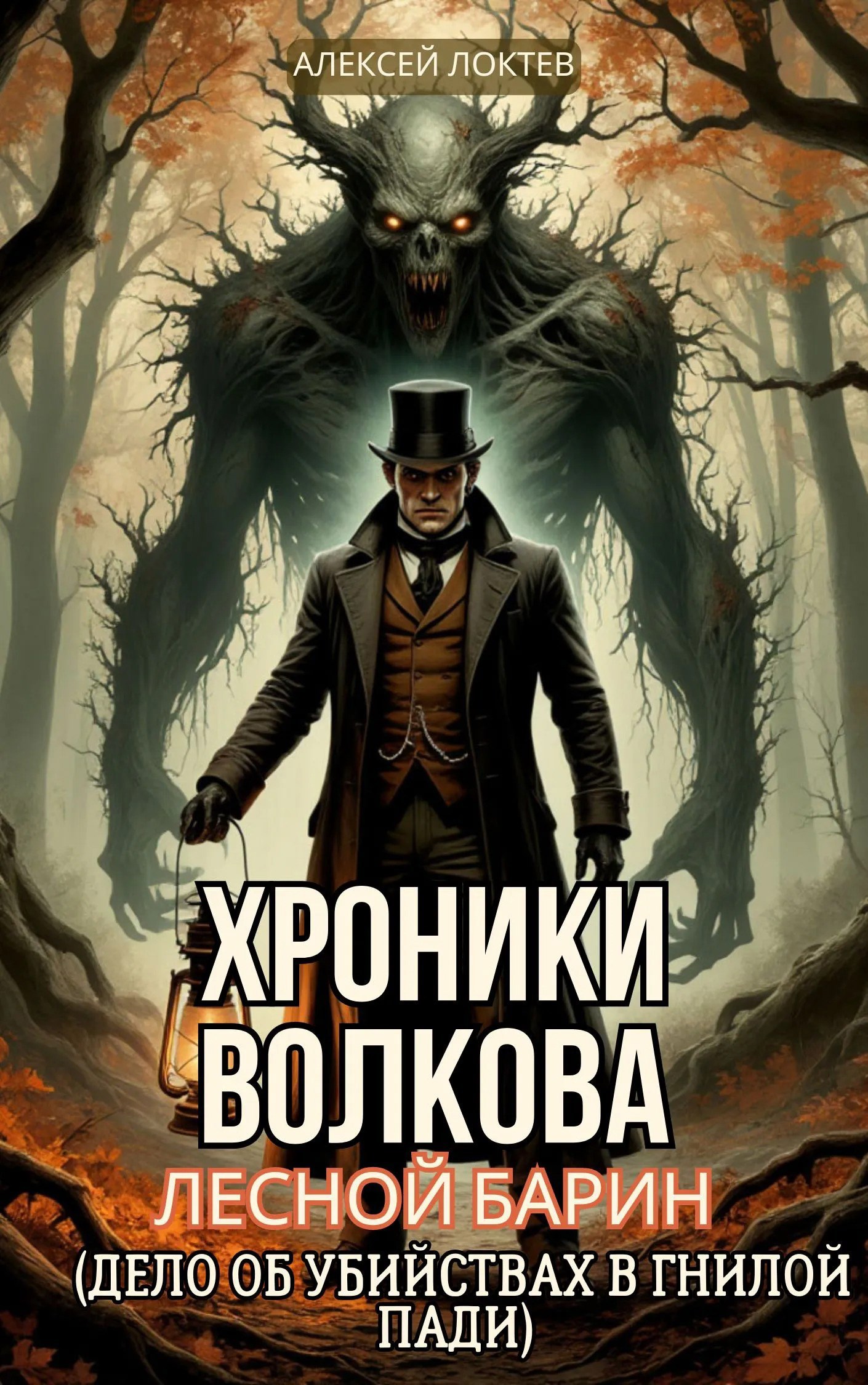 Обложка произведения «ХРОНИКИ ВОЛКОВА: ЛЕСНОЙ БАРИН (Дело об убийствах в Гнилой Пади)»