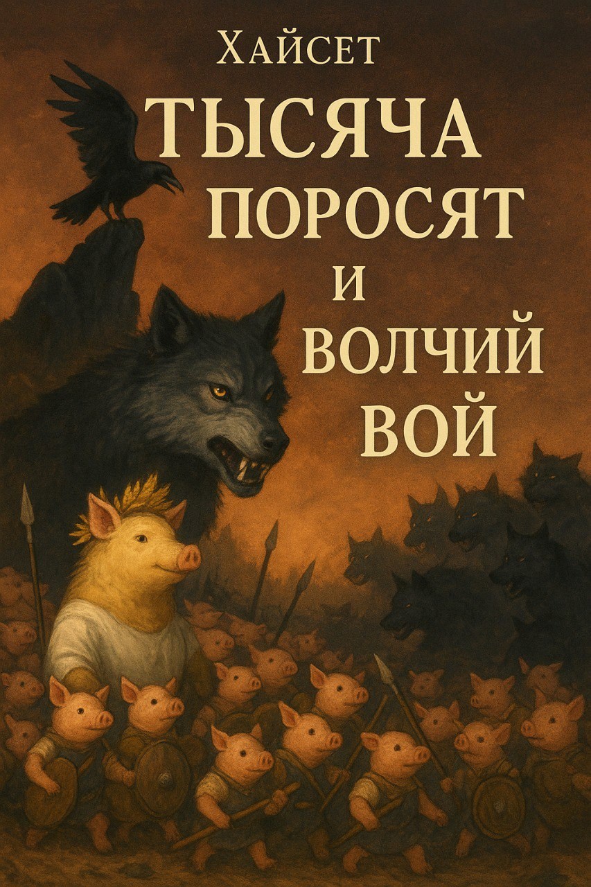 Обложка произведения Тысяча Поросят и Волчий Вой