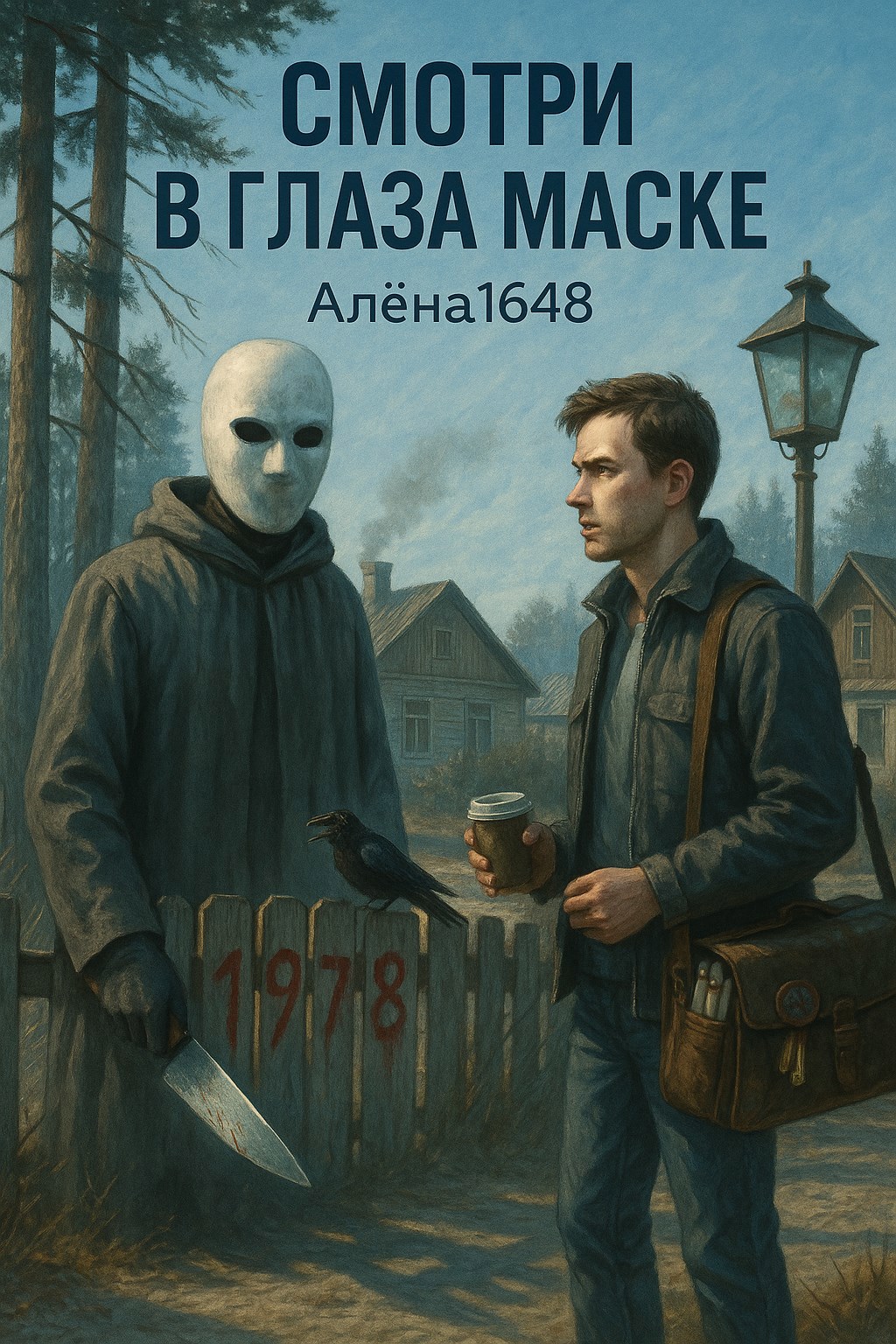 Обложка произведения Смотри в глаза маски