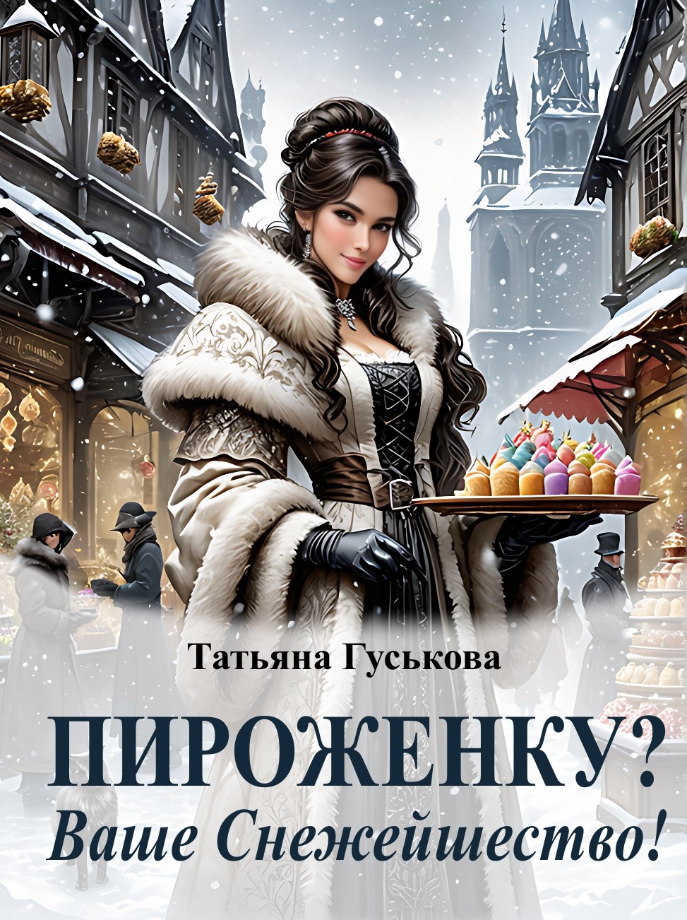 Обложка произведения Пироженку? Ваше Снежейшество!