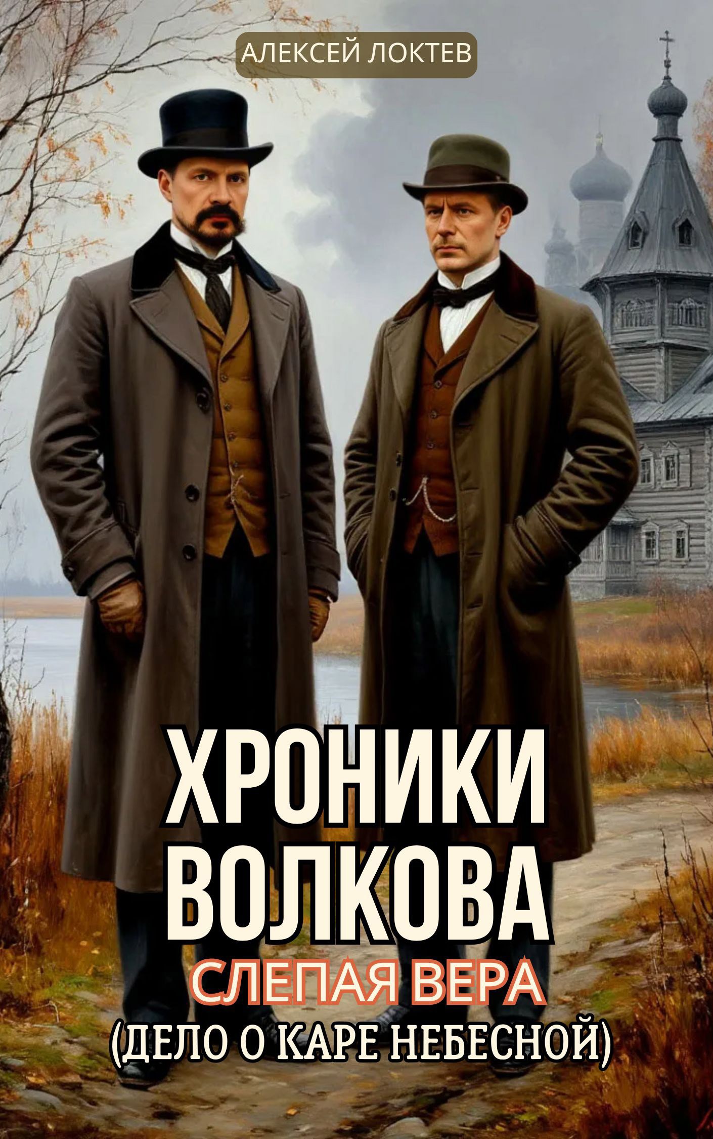 Обложка произведения «Хроники Волкова: Слепая вера (Дело о каре небесной)»