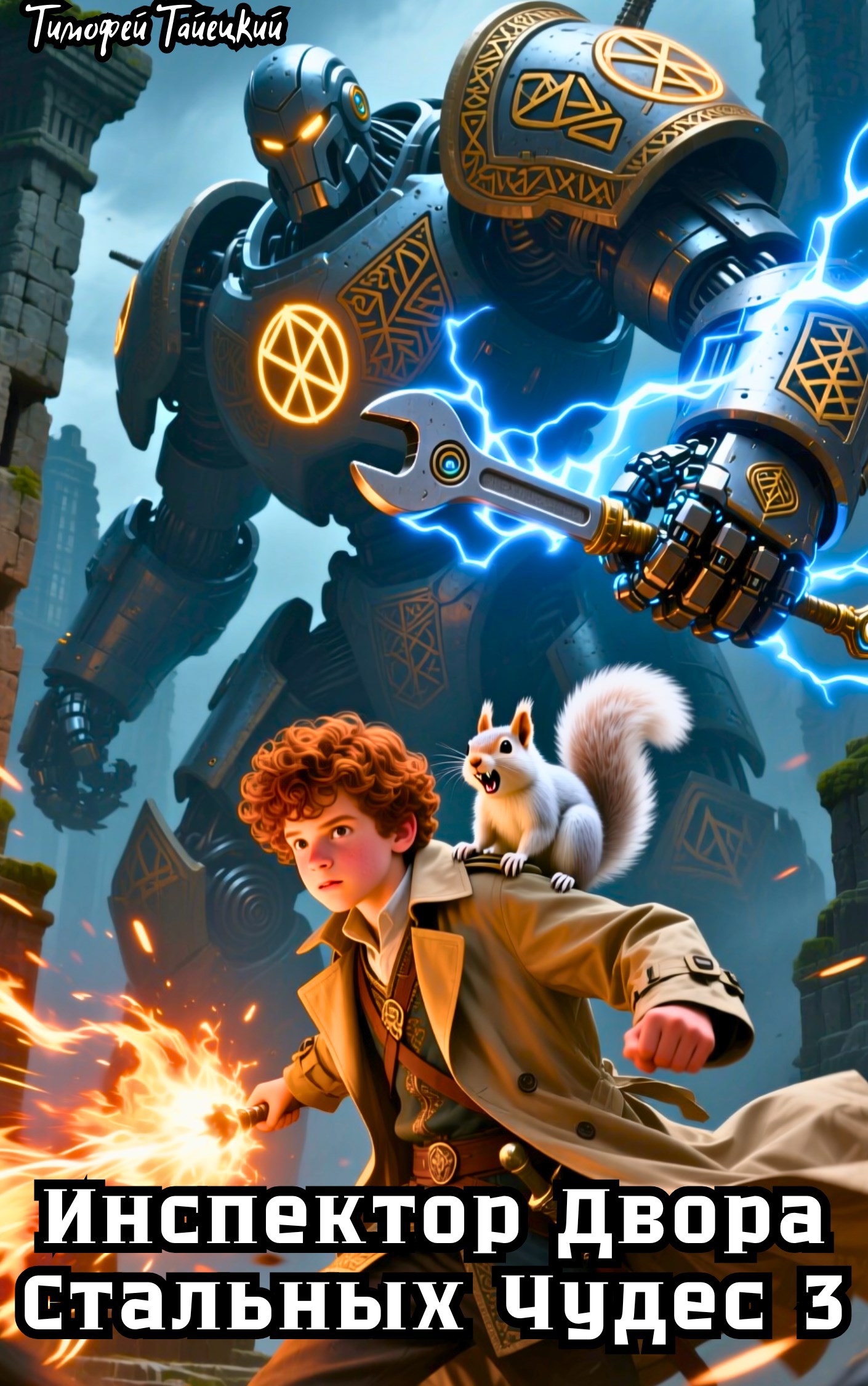 Обложка произведения Инспектор Двора Стальных Чудес. Том 3