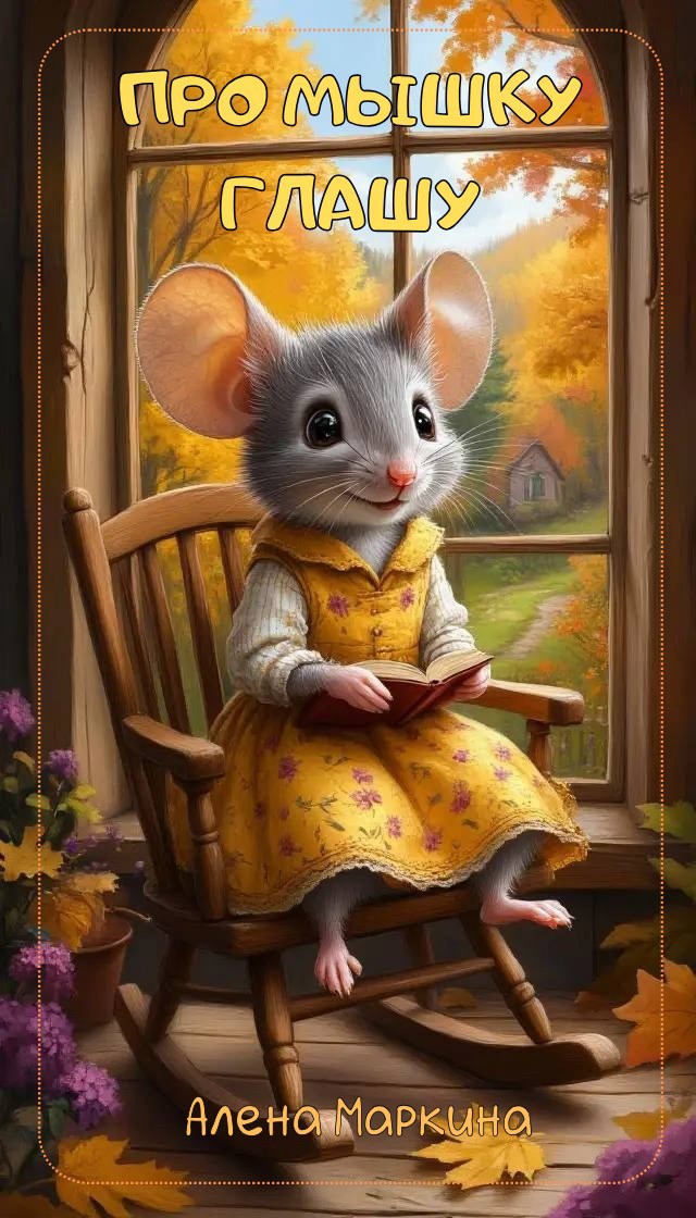 Обложка произведения Про мышку Глашу