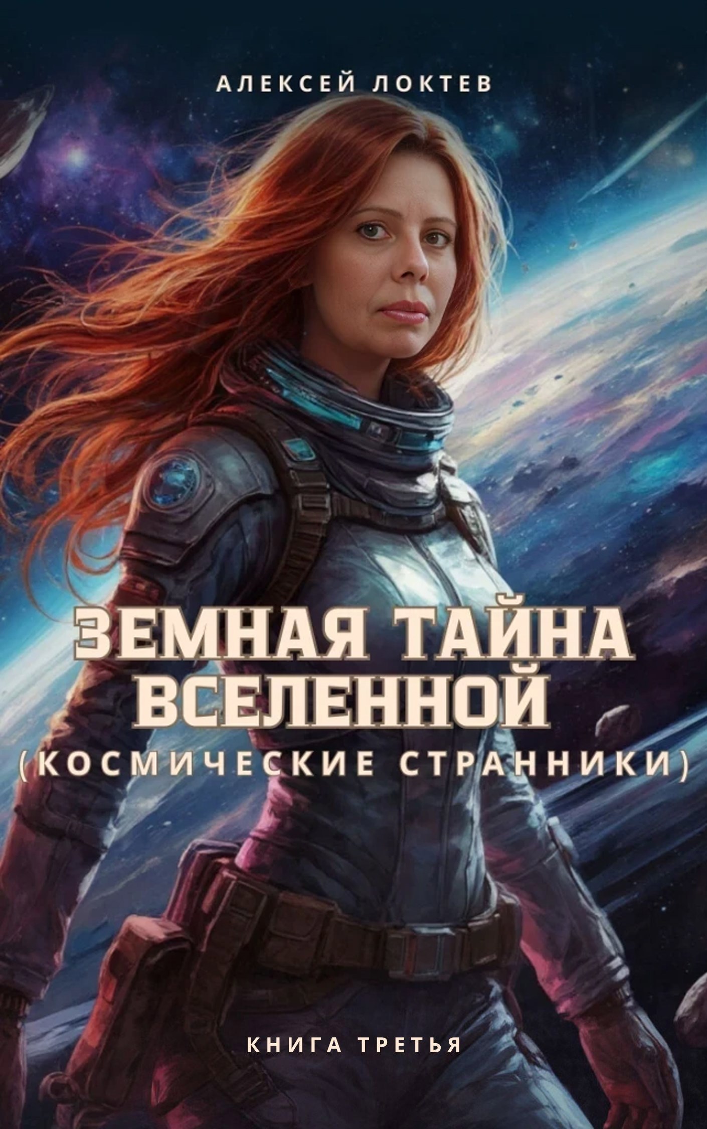 Обложка произведения Земная тайна Вселенной: «Космические странники». Книга 3