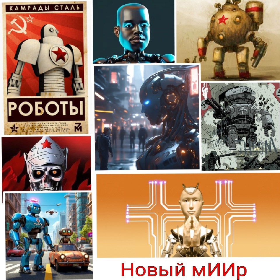 Обложка произведения Новый мИИр