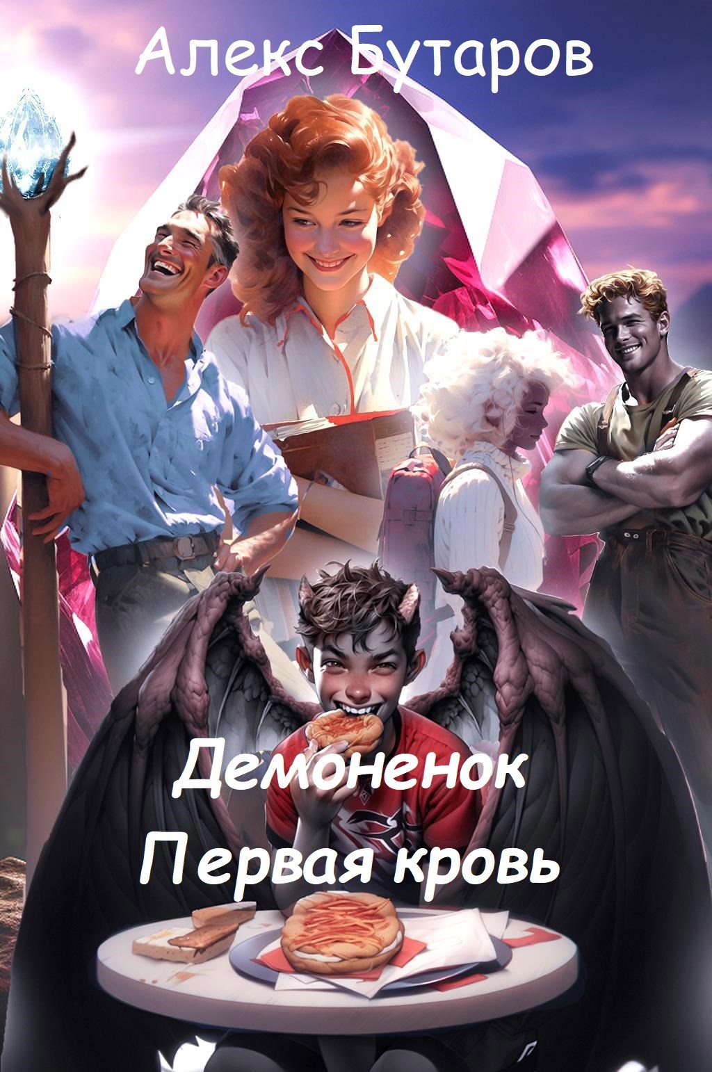 Обложка произведения Демоненок. Первая кровь.