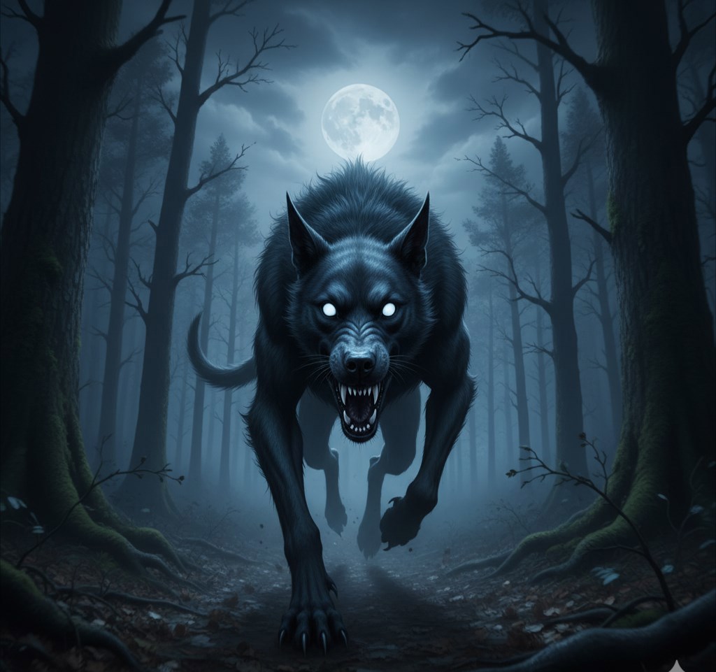 Обложка произведения Лунные псы