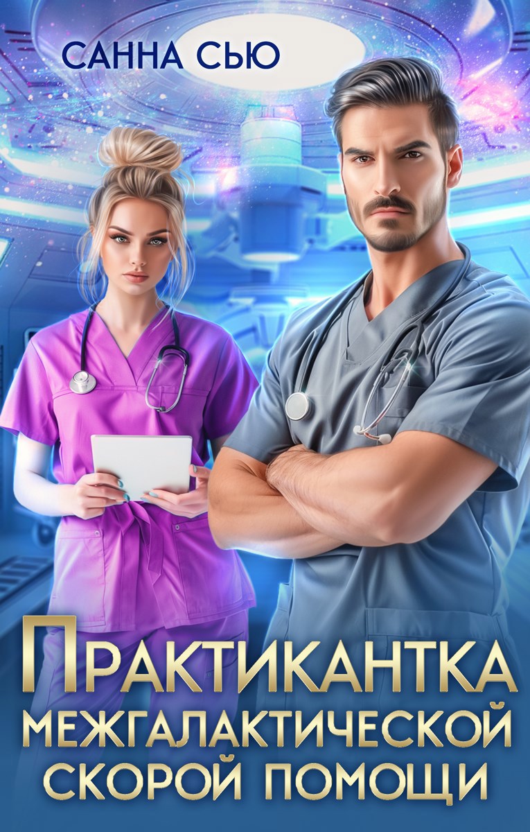 Обложка произведения Практикантка межгалактической скорой помощи