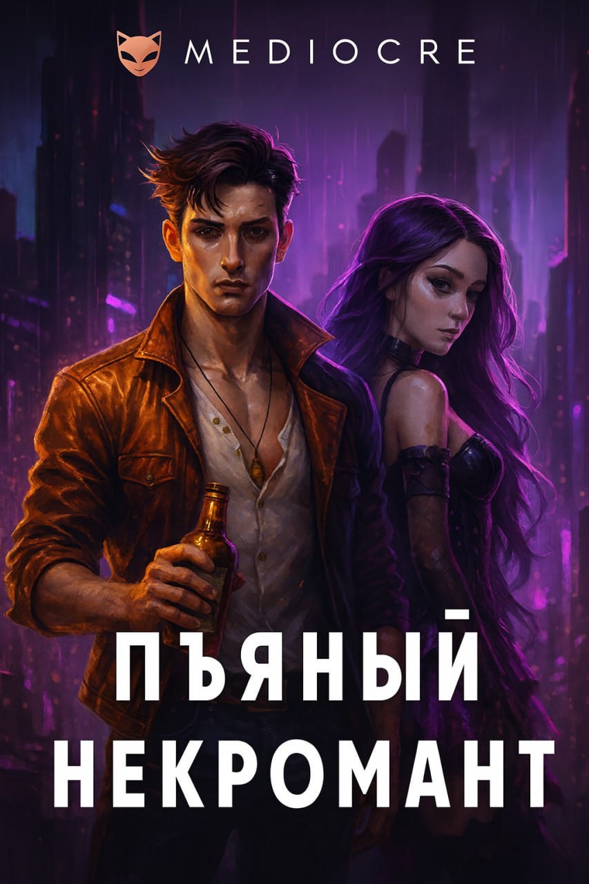 Обложка произведения Пьяный некромант. Книга I