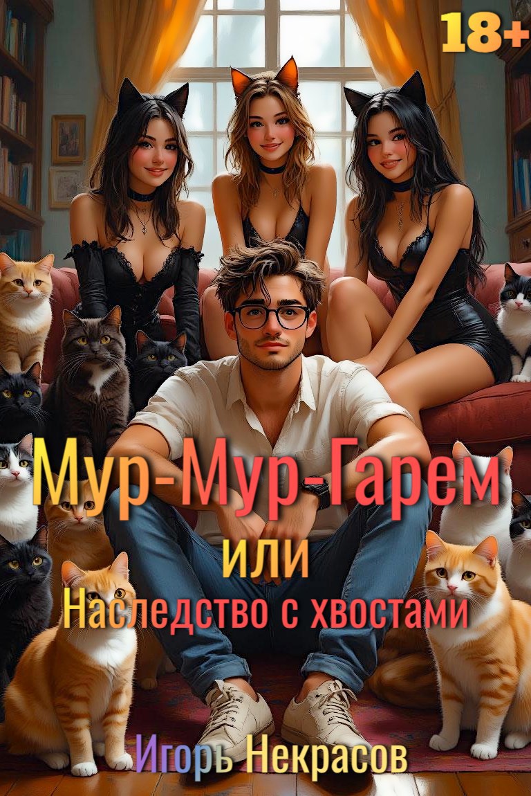Обложка произведения Мур-Мур-Гарем или Наследство с хвостами. 18+