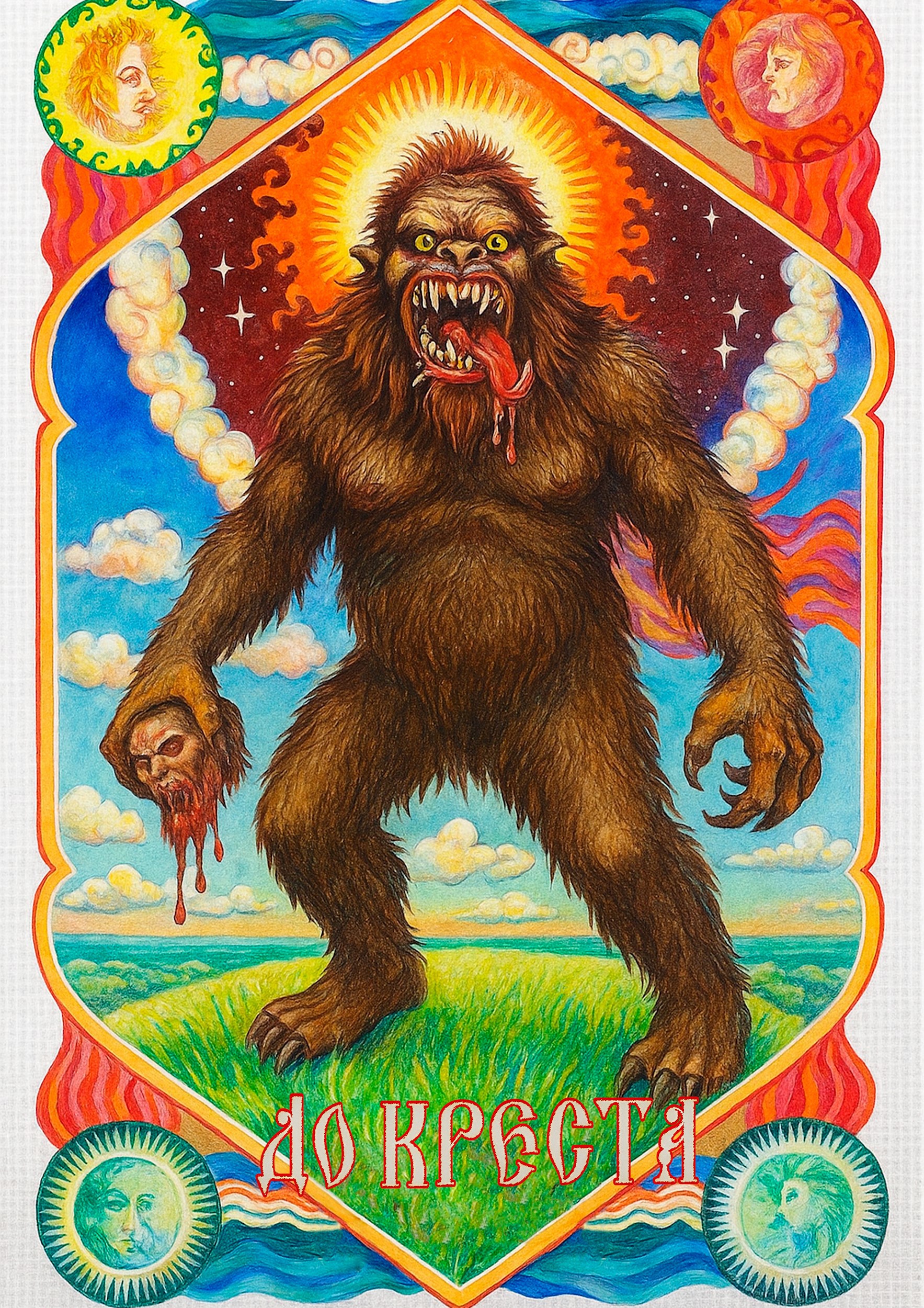 Обложка произведения До креста