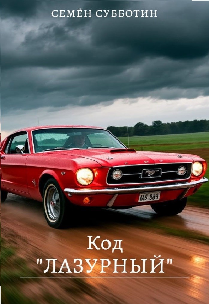 Обложка произведения Код "Лазурный"