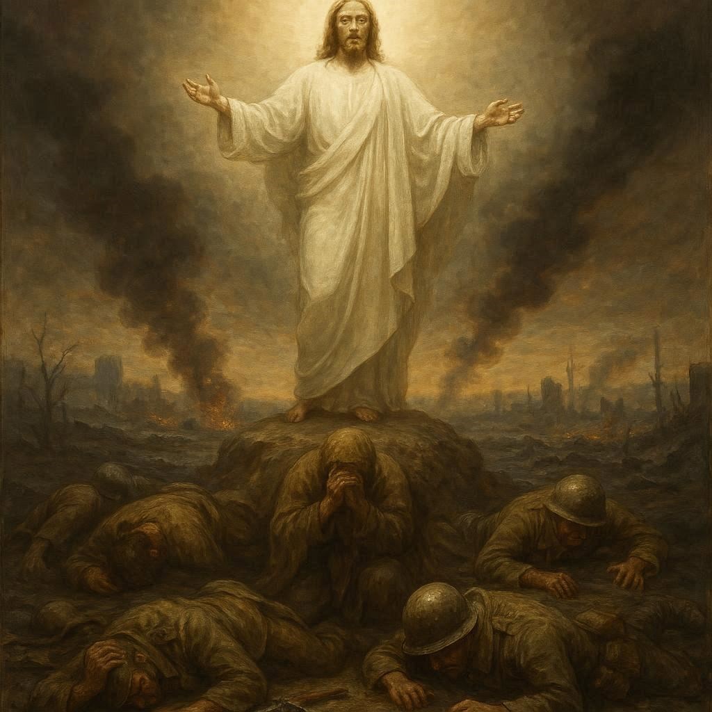 Обложка произведения Цена Преображения: Миф о Спасителе и Метафизика Мировых Войн