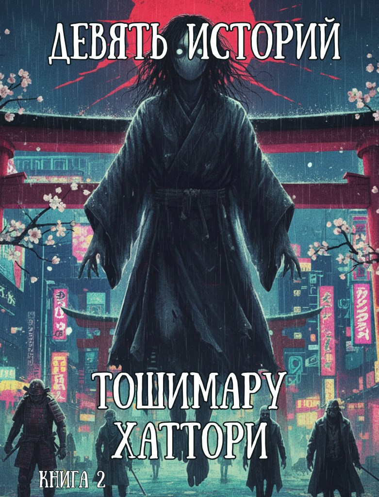 Обложка произведения Девять историй Тошимару Хаттори. Книга 2