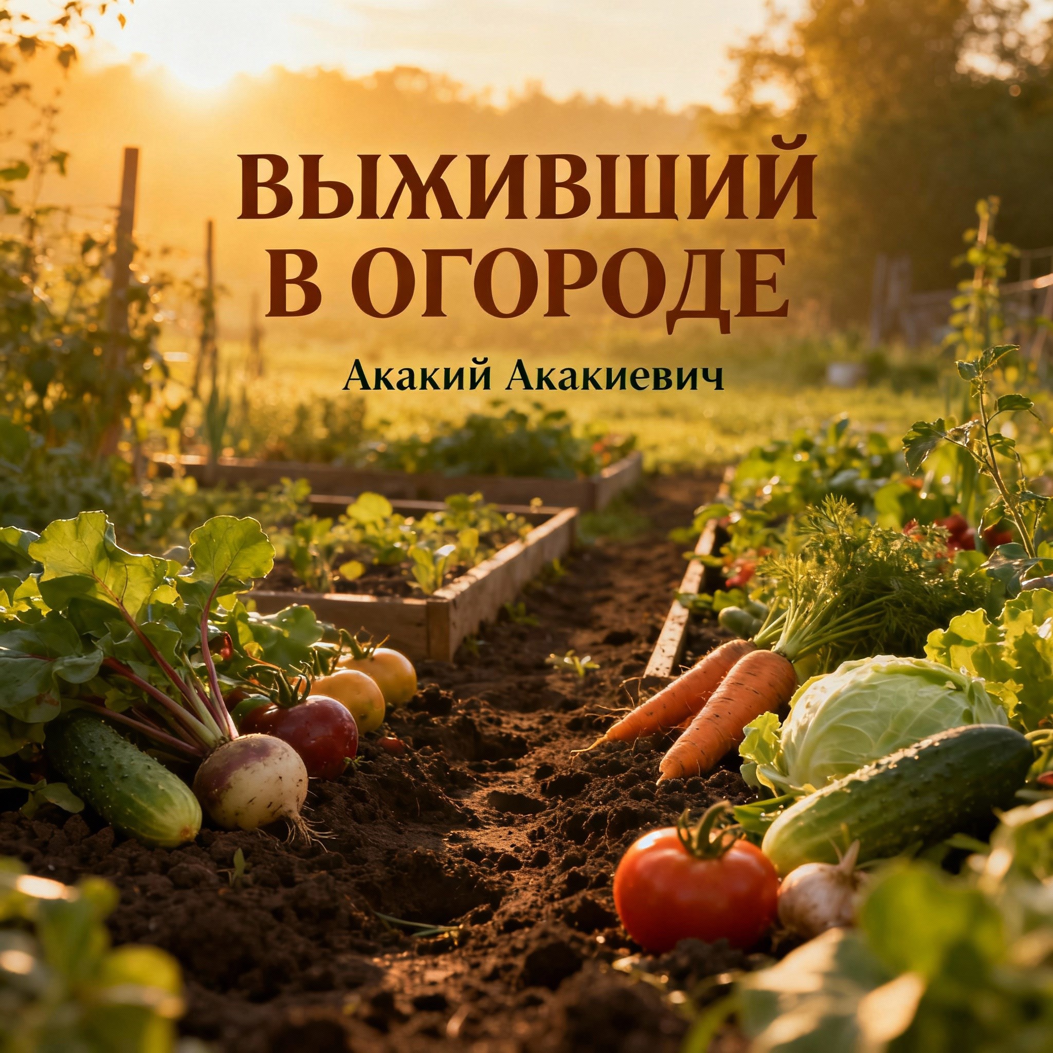Обложка произведения Выживший в огороде
