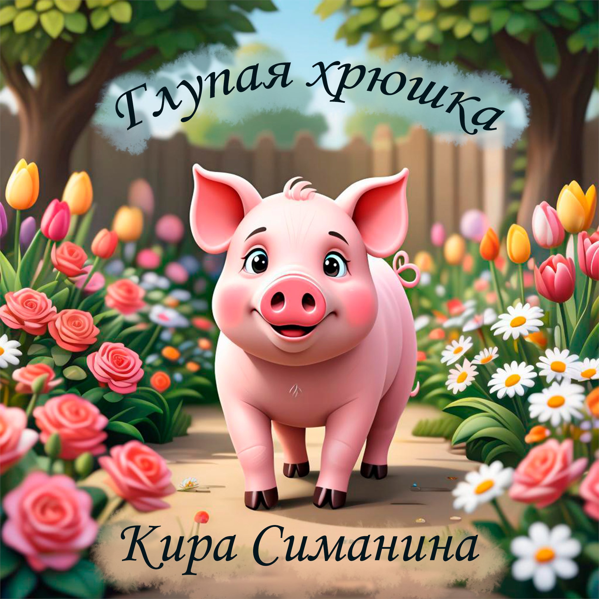 Обложка произведения Глупая хрюшка