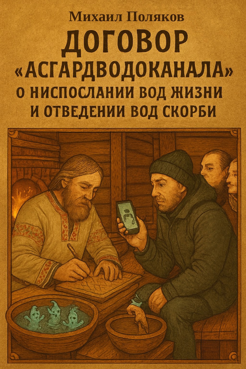 Обложка произведения Договор «Асгардводоканала» о ниспослании Вод Жизни и отведении Вод Скорби