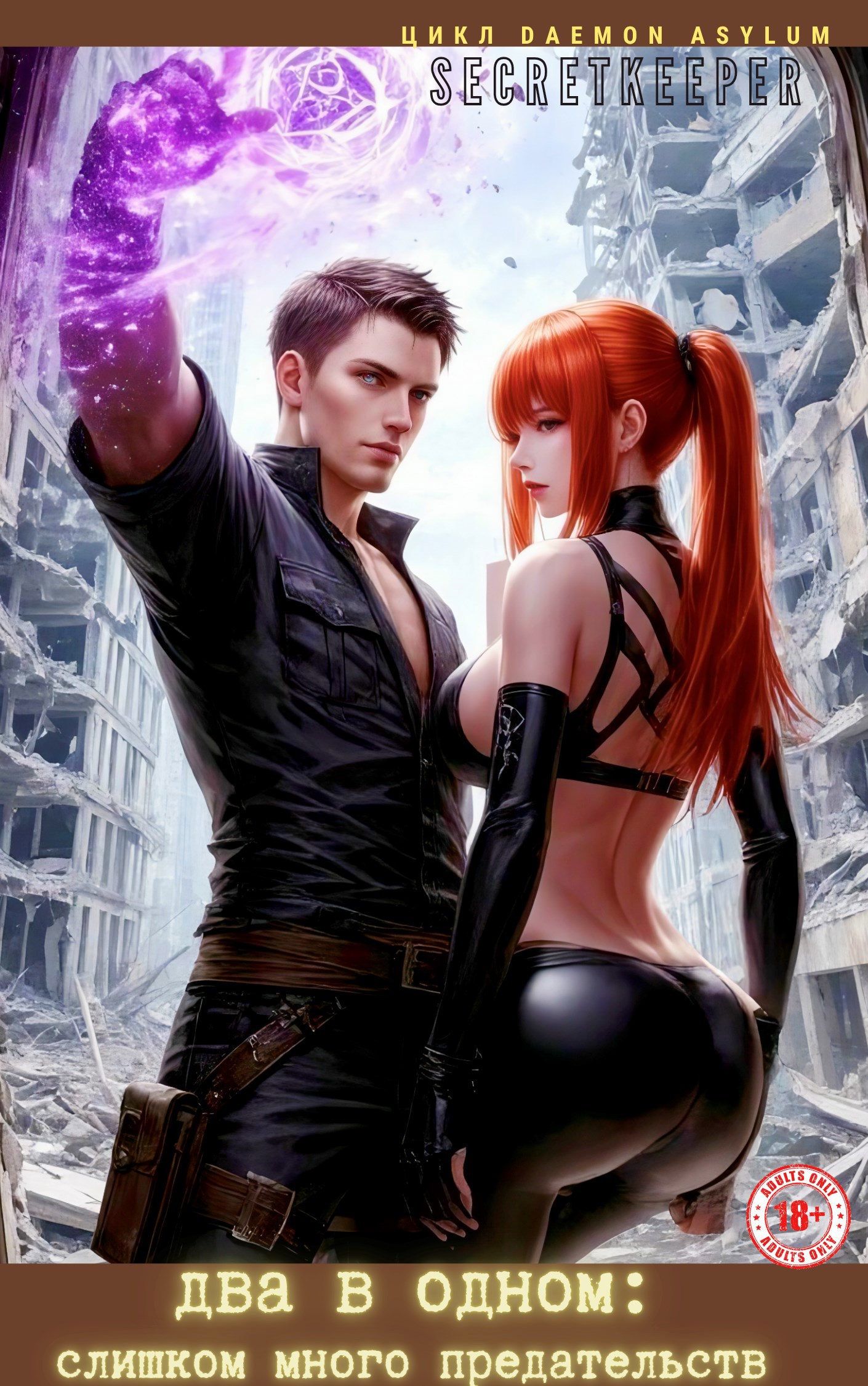 Обложка произведения Два в одном: слишком много предательств