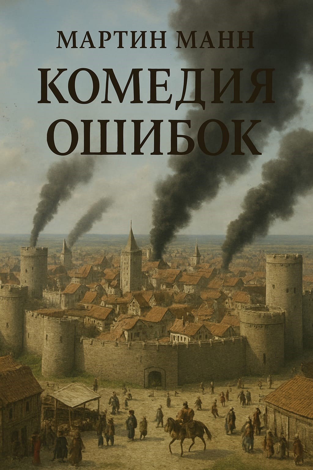 Обложка книги «Комедия ошибок»